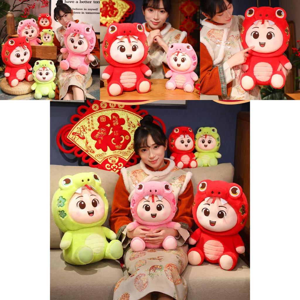 Adorable Plush Snake Baby Doll For 2025 Year Of The Snake Creative Gift For All Ages