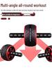 Silent Ab Roller for Home Fitness: Unisex Abdomen Exercise Equipment