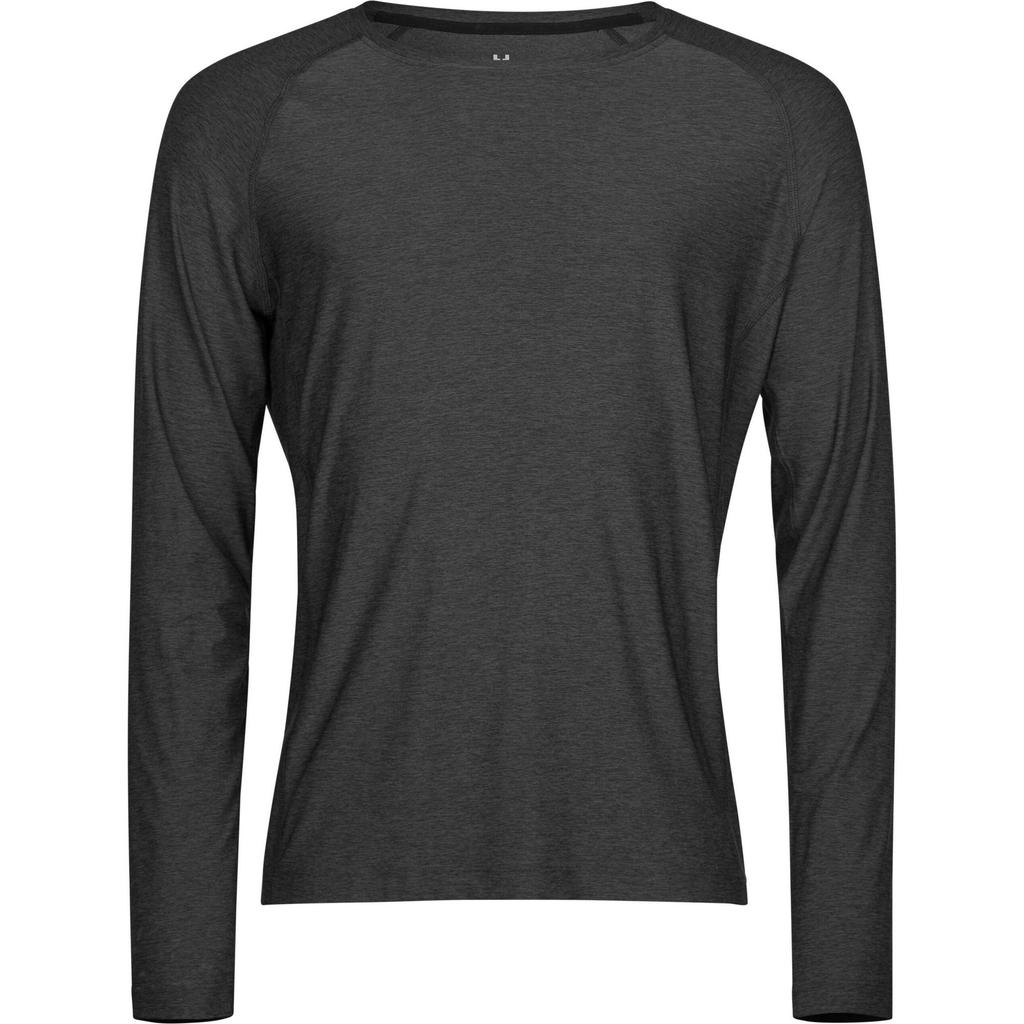 Tee Jays Mens CoolDry Long-Sleeved Crop T-Shirt