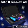 ProCase Nintendo Switch 2 Aufbewahrung mit 12 Spielkarten Schlanke Hartschalenhülle für einfachen Transport Etui, Stoßfest, Wasserdicht, Fächer, (Schwarz)