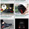 Labor Insurance Shoes, Breathable Steel Head Anti-smashing Construction Site Safety Shoes, Lightweight Protective Shoes