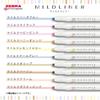Zebra Mildliner Highlighter Gentle Natural Set Pens, & Mild, 10-Color (WKT7-10C-YNTC)