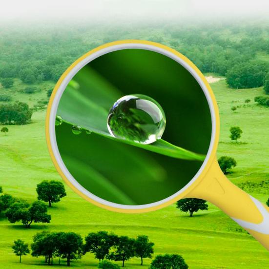 Lupe, hohe Klarheit, tragbar, 50/65/75/100 mm, Hand-Leselupe zum Lesen