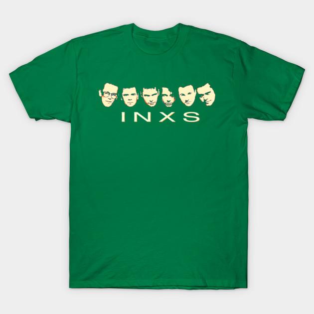 Unisex Fashion TShirt Inxs Print TShirt Plus Size S-5XL T-Shirt 100%Cotton Tops O Neck Short Sleeve Tees