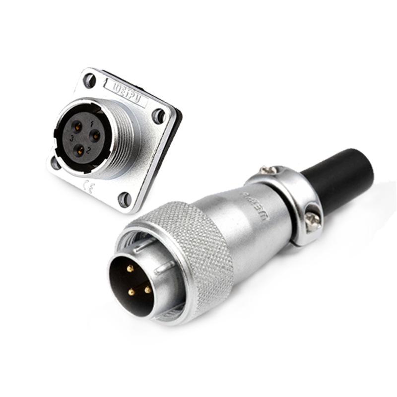 WEIPU WS16 Aviation Plug Industrial Connector, 2-10 Pin, Metal