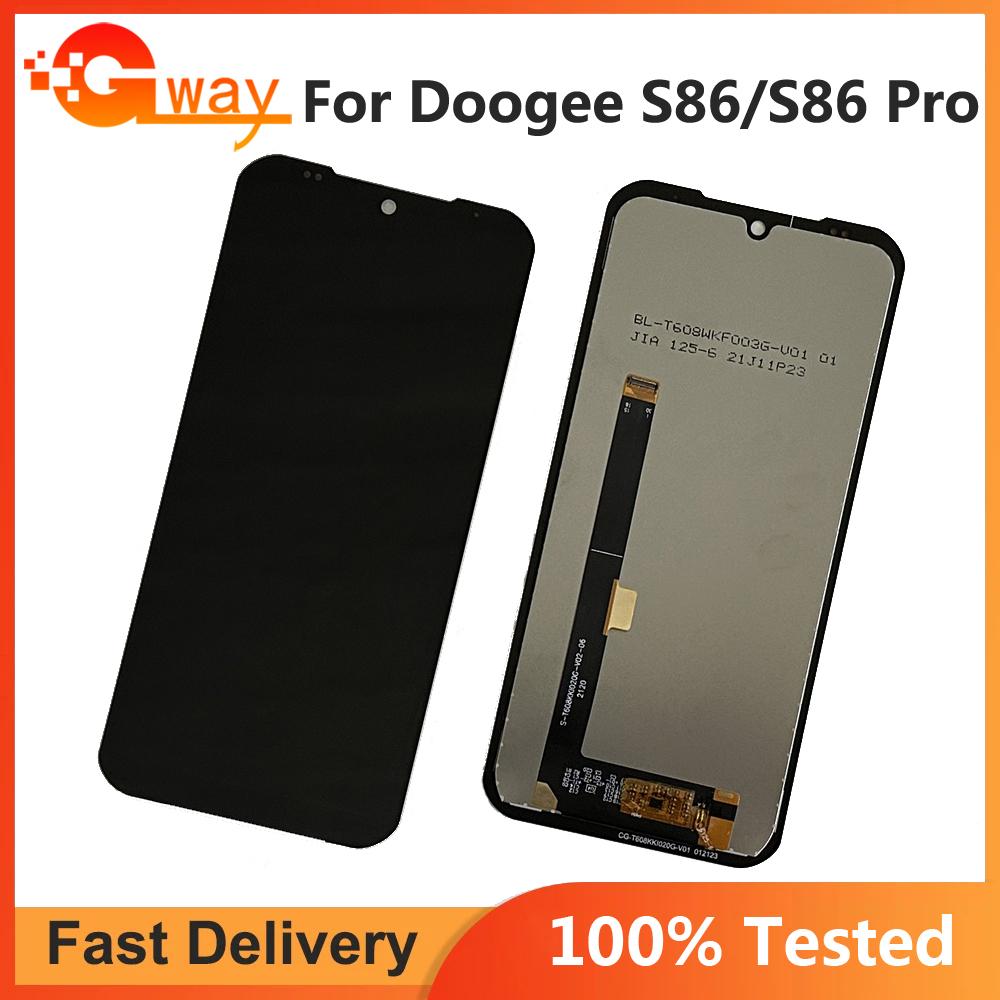 

LCD Screen and Digitizer Full Assembly For Doogee S86 S86 Pro