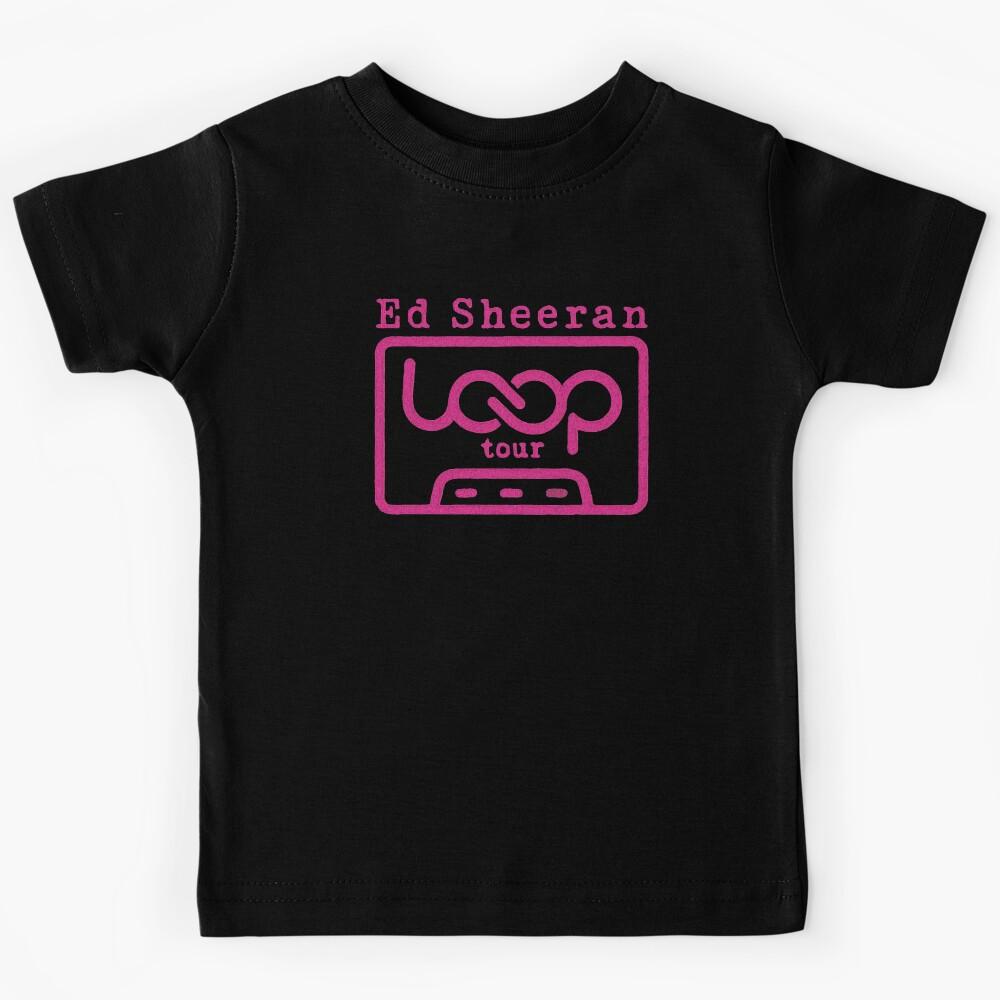 Ed Sheeran Loop Tour Fan Art Kids T-Shirt 140