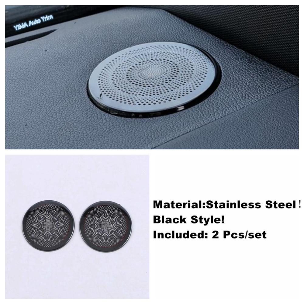 Car front dashboard Horn Audio Stereo speaker panel cover trim For Ford Escape / Kuga 2024 2025 Accessories