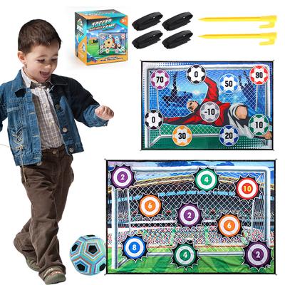 100cm Soccer Games with Adhesive Balls Toss Soccer Goal Game Mini Soccer  Games Set for Birthday Christmas Gifts