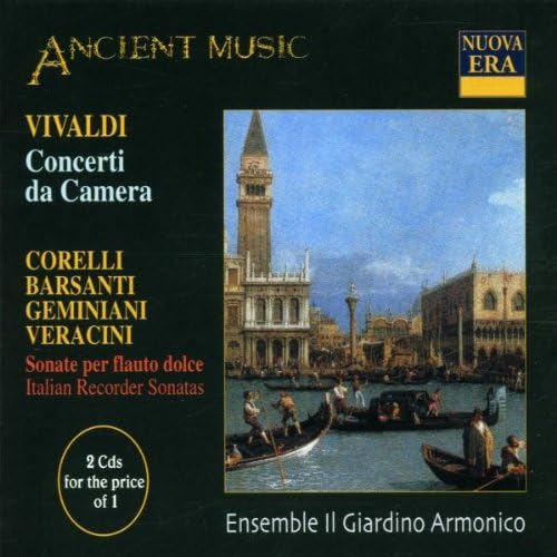 CD ENSEMBLE IL GIARDINO ARMONICO - Vivaldi: Concerti Da Camera  NE7352 Japan Classical Used