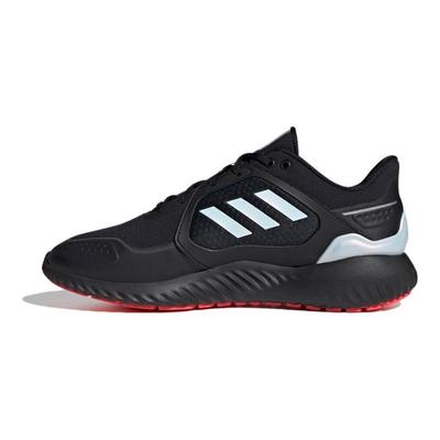 Climawarm Bounce Confortável Versátil Tecido PU Absorção de Choque Durável Tênis de Corrida Cano Baixo Unissex Tênis de Corrida Preto Branco IF4312