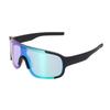 Sports Sunglasses for Polarized for Black Colorful Green [uxcell] Men, Lenses, Cycling, Hiking, Driving, Fishing, Frame,
