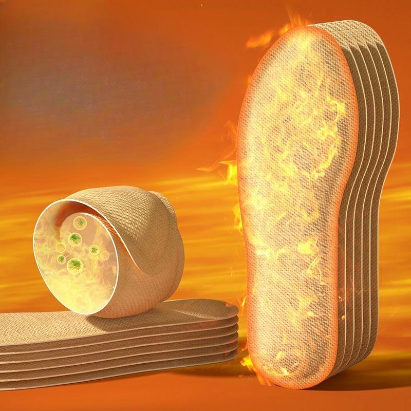 Heating Foot Pads, Insoles, Warm Foot Patches, Heat Preservation and Heating, Mugwort Foot Sole Heating Patches, Convenient Self-heating Warm Baby