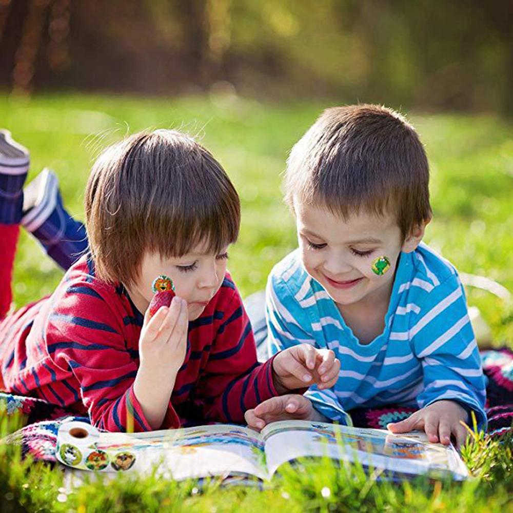 500pcs Zoo Animals Cartoon Stickers for Kids