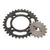 420 Pitch Drive Sprocket Kit Steel Motorcycle Sprocket Set Durable Chain Sprocket Kit  for Bikes