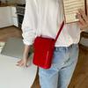 Fashionable Simple and Versatile Saddle Bag Small Square Bag Mobile Phone Bag Single-shoulder Crossbody Small Bag