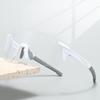 KAMMPT Rimless Photochromic Sports Goggle Men New Punk Outdoor Cycling Sunglasses Oversize Windproof Anti-UV Shades for Driving