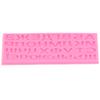 Russian Letters Mold Liquid Silicone Cake Chocolate Mold DIY Baking Mold for Bakery HomePink