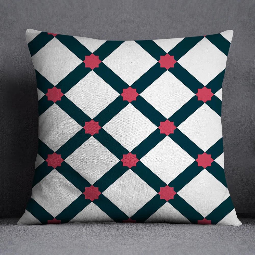 Wohnkultur Geometrische Design Kissenbezug Schlafzimmer Wohnzimmer Minimalistischen Büro Auto Innen