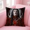 Singer Unique LLady GGaga Cushion Cover Pillow Case Soft Skin Friendly Fabric Comfort  Concealed Zipper