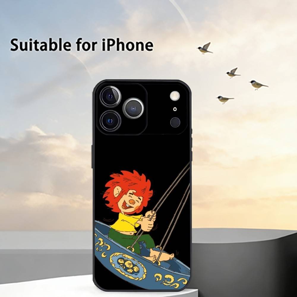 M-Meister E-Eder und Sein Pumuckl Phone Case For iPhone 17, 16,15,14,13,12,11 Plus,Pro Max, Others Soft Black Cover