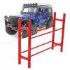 2Tiers RC Tyre Aluminum Alloy Shelf 1.9in Wheel Tire Storage Rack for SCX10 90046 D90 1 10 Model Crawler CarRed