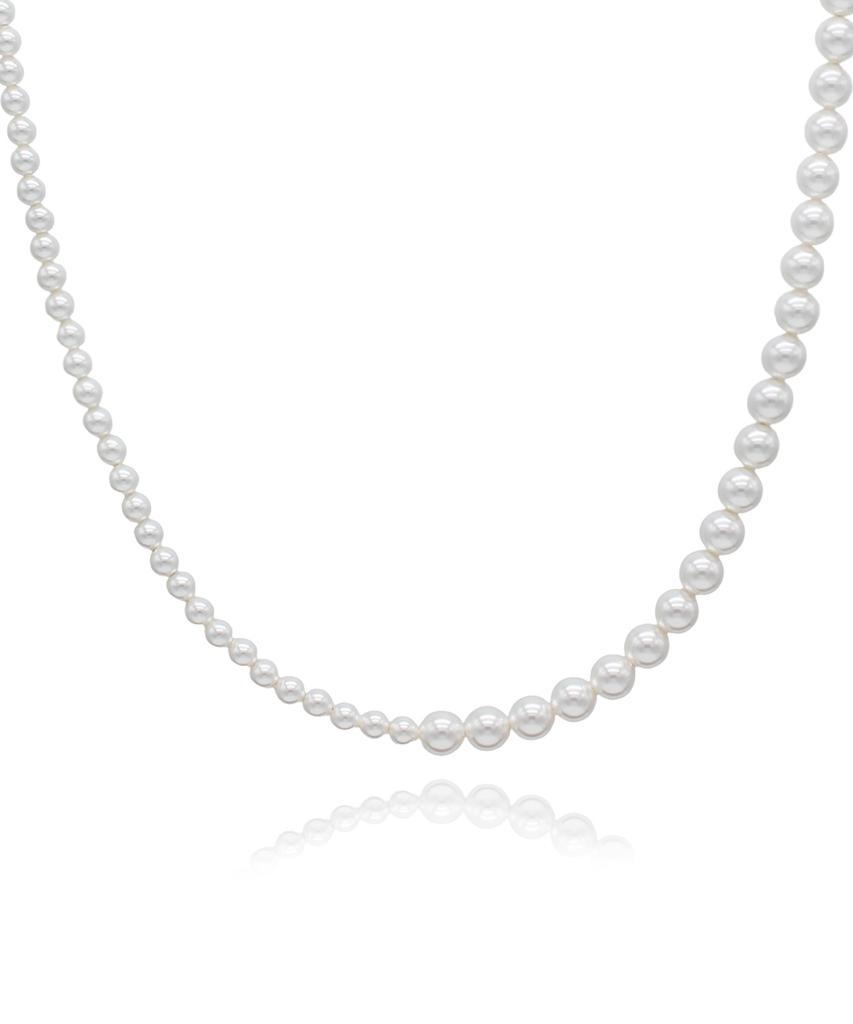 Dmoment Bibi Ub Swarovski Pearl Necklace (925 Silver)