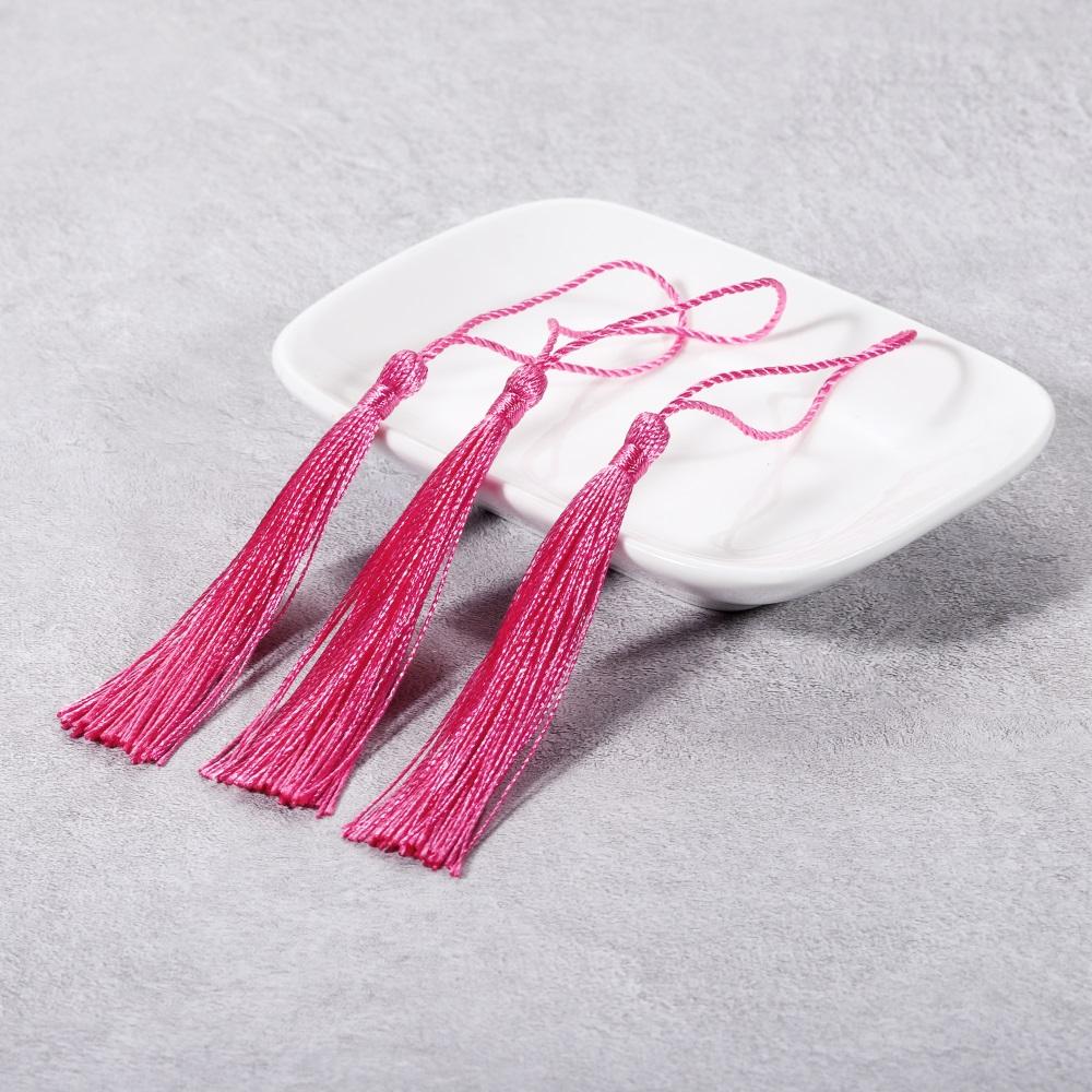 10Pcs/Pack Fringe Trim Sewing Curtains Hanging Rope Silk Tassels Jewelry Accessories DIY Wedding Decor Supplies Wholesale