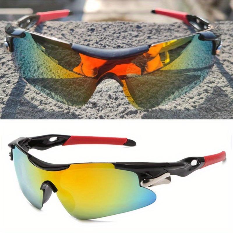 Non-polarized Durable Lightweight Sports Fashion Glasses - PC Frame & AC Lenses Ideal for Cycling, Driving, Fishing & Outdoor Activities