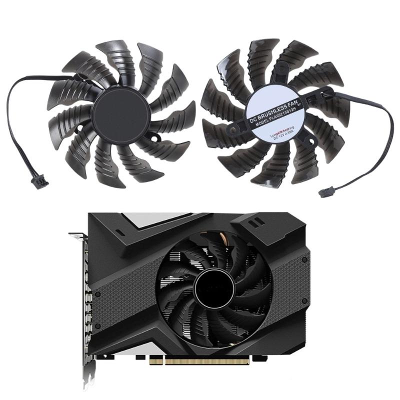 82mm 3Pin 12V Lüfter Ersatzteil für GTX1650 SUPER ITX MINI Grafikkartenlüfter Management Zubehör