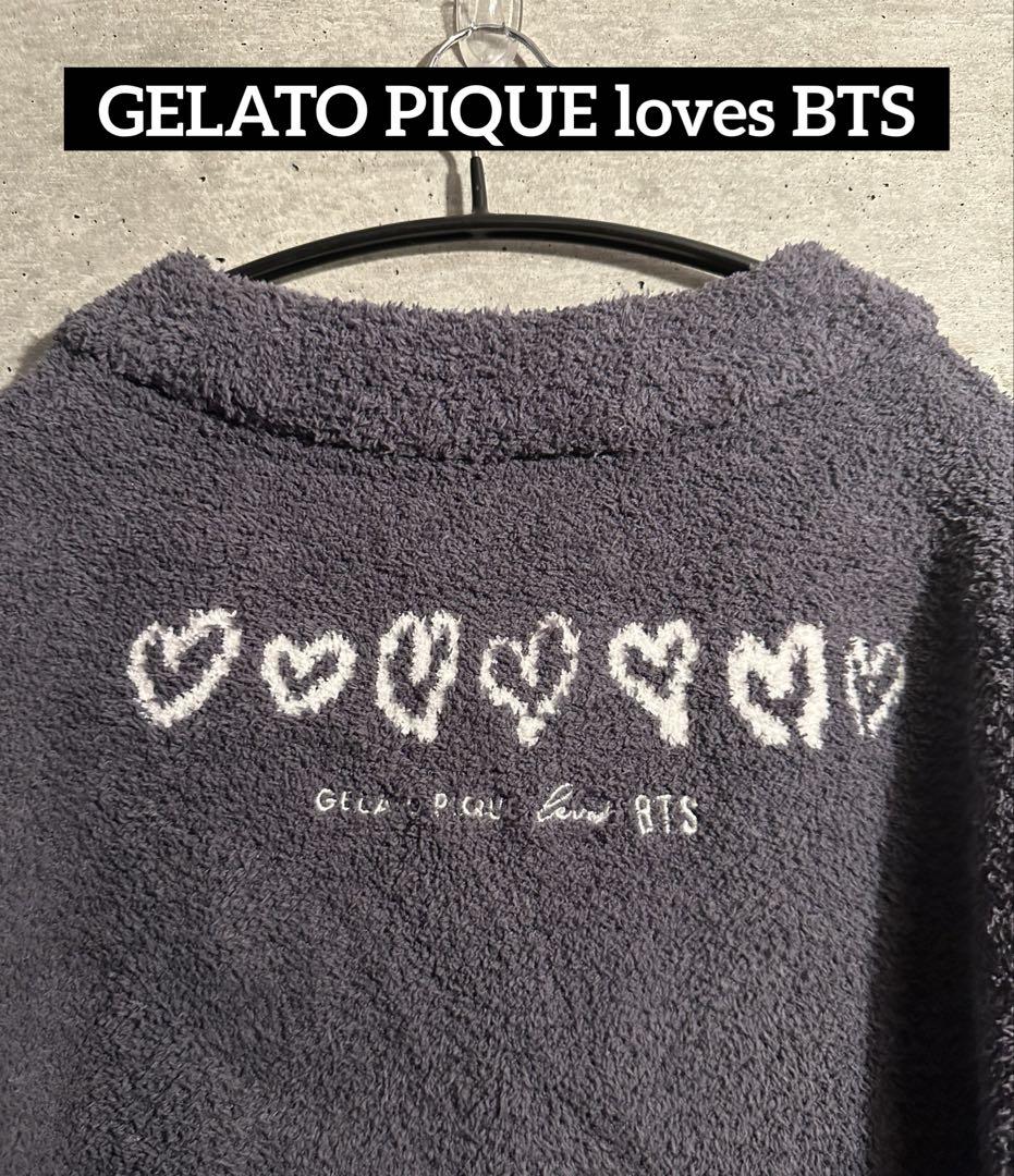 

[Б/У] Кардиган BTS x Gelato Pique, Серый, M-L, Эксклюзив для Gelato Pique Japan
