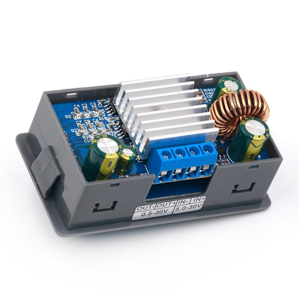 DC 0.5-30V 4A  Boost Converter Module CC CV Voltage Regulator LCD Display