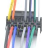 Car Stereo Radio 16 Pin Male Plug for Sony JVC Radio Music Player Cable Audio Player Adapter Wiring Harness Connector