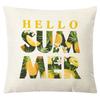 Pillow Farm Sunflower Pillow Cover Happy Summer Thanksgiving Car Waist Support Cushion Home Pillow Cover