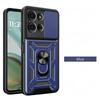 Military Magnetic 360°Rotate Bracket Armor Case For Motorola Moto G75 G85 G55 G35 G56 G86 Anti-Drop Slide Camera Protector Cover