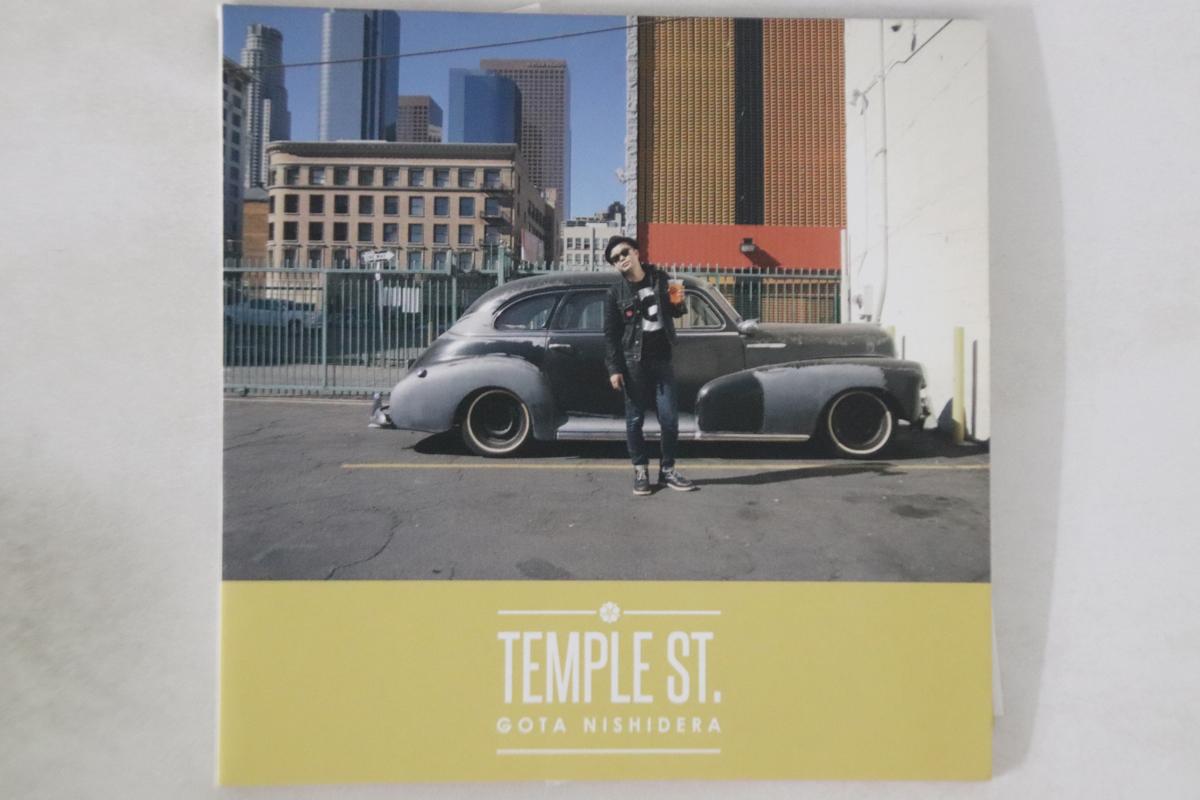 

CD GOTA NISHIDERA - Temple Street VSCD3129 GOTOWM Japan Obi Japanese Pop/Rock Used