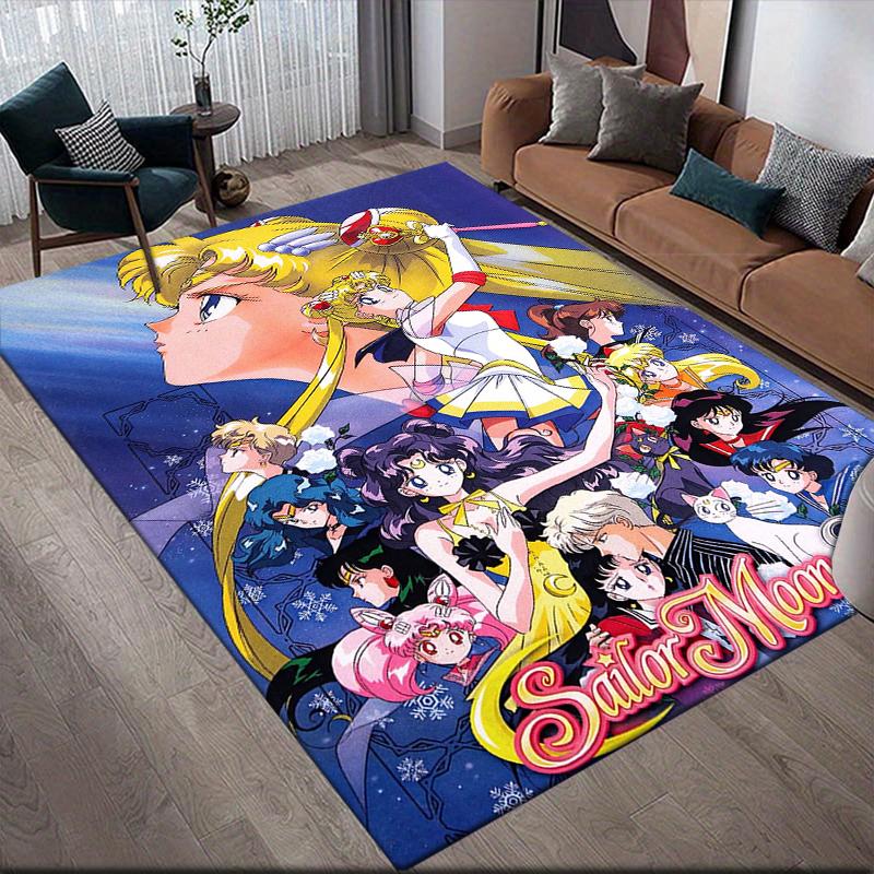 

Sailor Moon Poster Area Rug, Sailor Moon Fan Cozy Carpet, Perfect Gift.chl 60x90cm