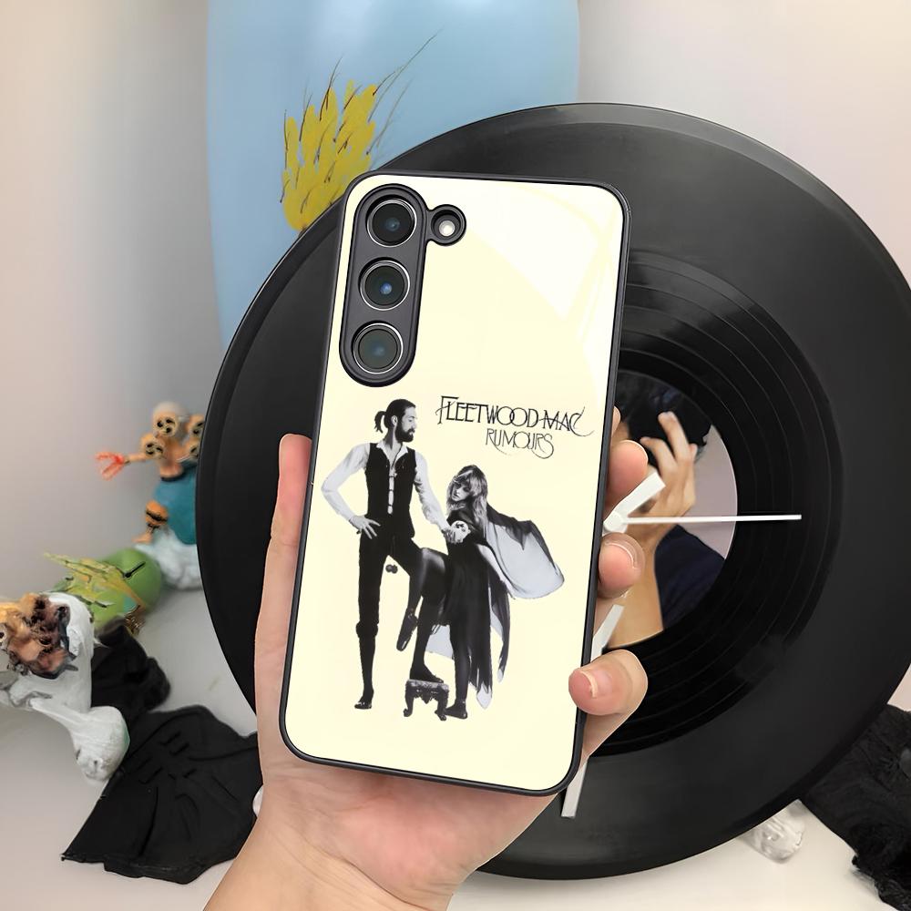 

F-Fleetwood Mac Rumours Phone Case For Samsung Galaxy S26 S25 S24 S23 S22 S20 S21 Ultra Plus Edge Fe Colored Silver Cover Galaxy S23 Ultra
