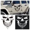 Car Sticker Removable Waterproof Colorful Laser 3D Skull Vinyl PET Decal Sticker Auto Exterior Styling Decoration Accessories