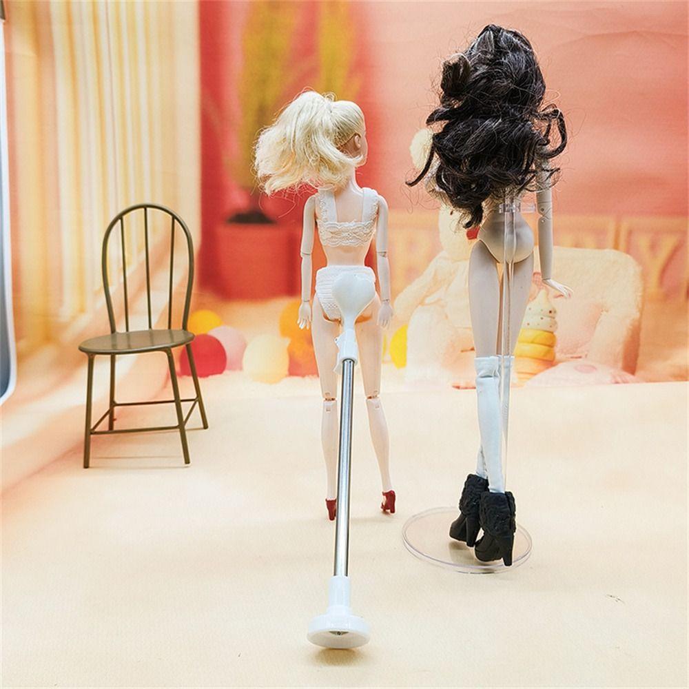 Stretchable Dolls Display Holder Standing Holder Doll Model Bracket DIY Toy Dolls Stand  Grils Toy