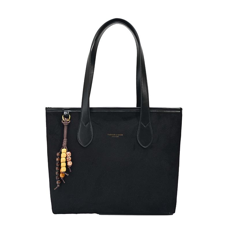 2025 Women's Versatile Retro Tote: Large-Capacity Underarm, Shoulder & Crossbody Bag