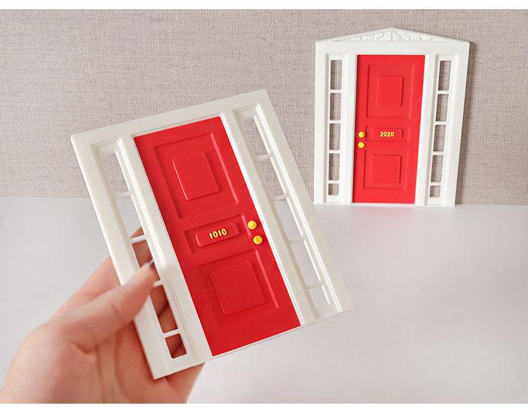 Miniature Handmade Dollhouse Doorway Decor Ornament
