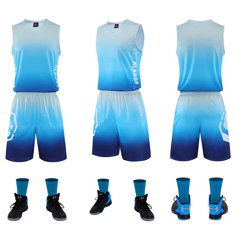 

Speedy Cross-border Competition Sports Training Jerseys for Adults & Kids 4XL небесно-голубой