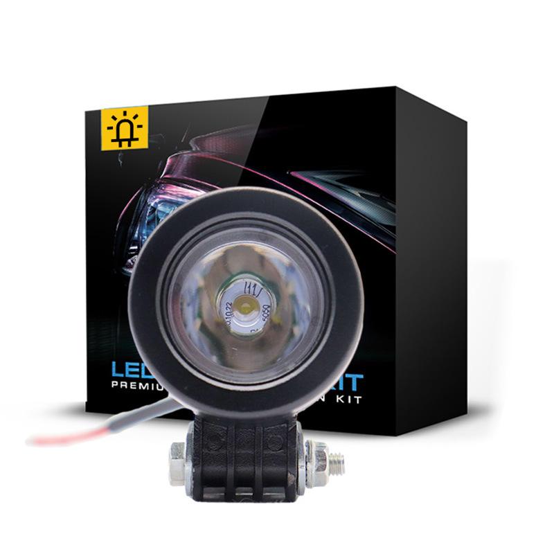 Universal 10W LED Round Work Light For Offroad Vehicle Motorcycle Car Truck Fog Beam Spotlight Driving Accessory Item