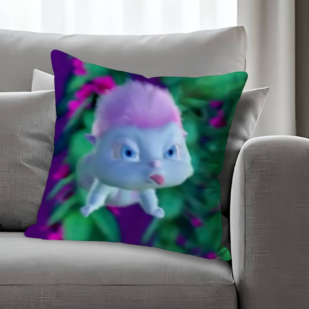 Cute Funny BBibblesS Pillow Cases for Bedroom Living Room Sofa Home Decor Polyester Cushion Cover with Zipper