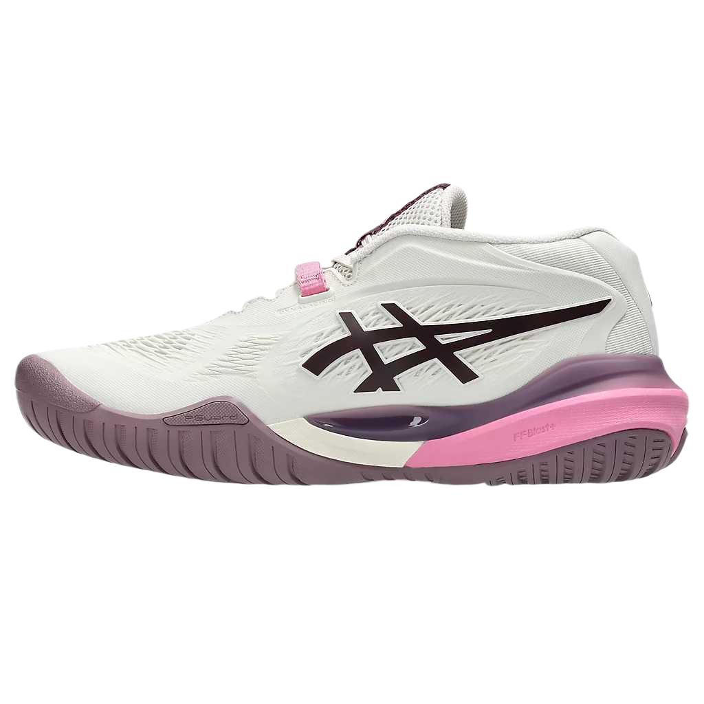 Asics Gel-Resolution X Thick Sole Lace-Up Round Toe Mid-Top Tennis Shoes Women sneakers 1042A278-250