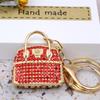 Fashion Cute Crystal Women Rhinestone Bag Lady Wedding Jewelry Trinket Car Girl Gift Bag Charm