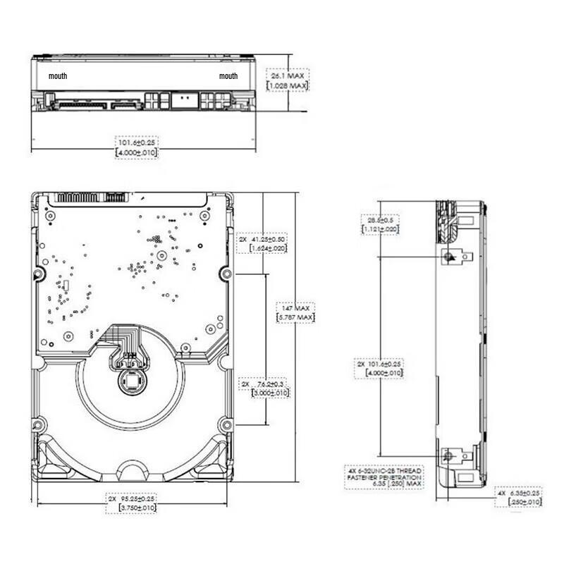Westliches Digital (WD) Gold 12TB Enterprise SAS Festplatte