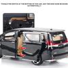 1:24 Scale Alloy LM300H LX570 Model Cars Diecast Toys 6 Doors Opened Wheel Pull Back Vehicles Models for Children Birthday Gifts