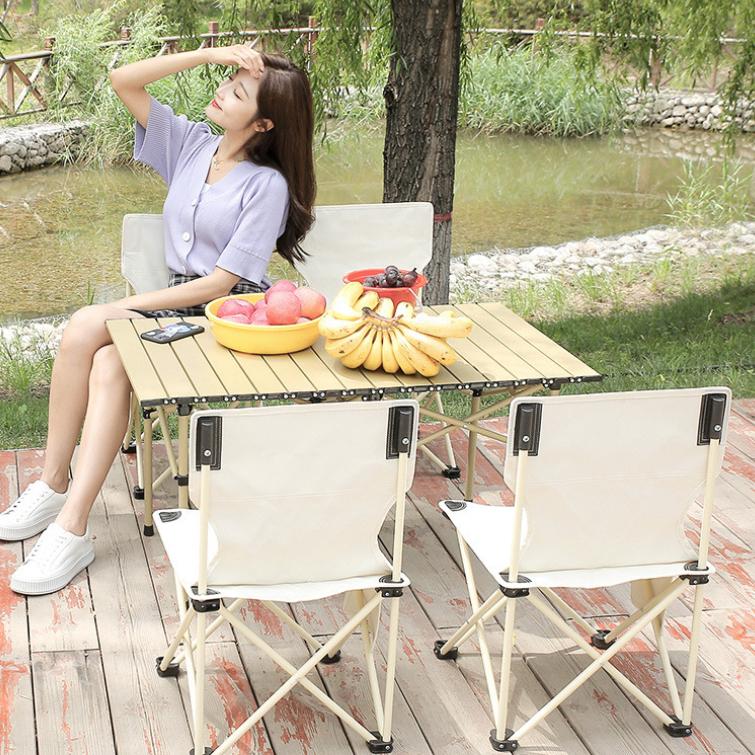 Outdoor Camping Picnic Folding Armchair Folding Park Stadium Folding Chair Camping Barbecue Beach Armchair